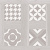 Плитка Argenta Selandia Decor Bianco Пол