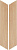 Плитка Rondine Woodie Beige Chevron J86590 75Х407
